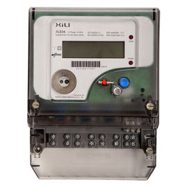Three Phase Electronic Energy Meter for Household , 3 phase 4 wire energy meter